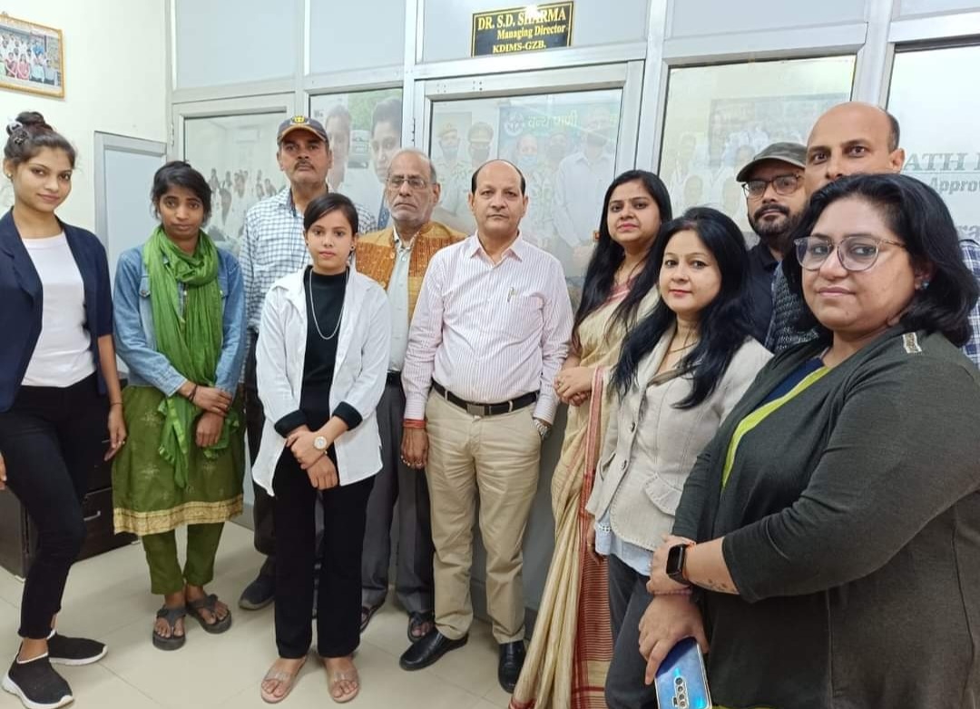 Indian students at KD Institute